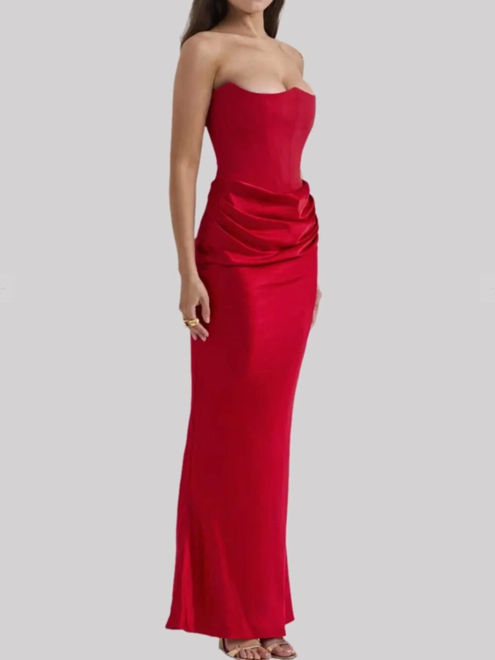 Tessa | Strapless Maxi Dress